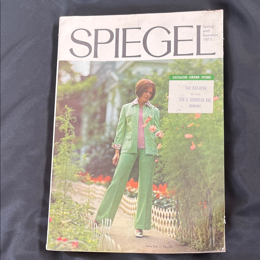 Vtg SPIEGEL 1973 SPRING SUMMER Catalog MCM Fashion Electronics Homegoods Guns +